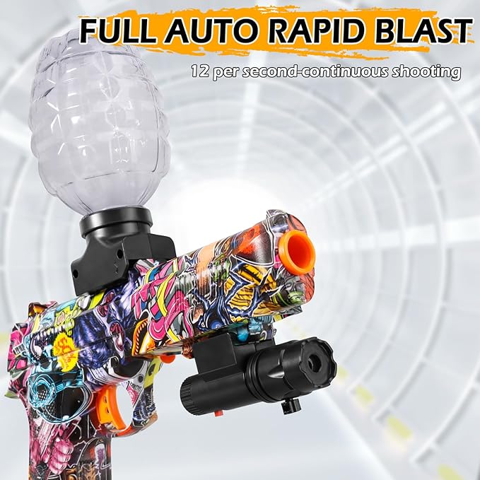 Powerful "G-LOCK" Water Bomb Gun in Action!