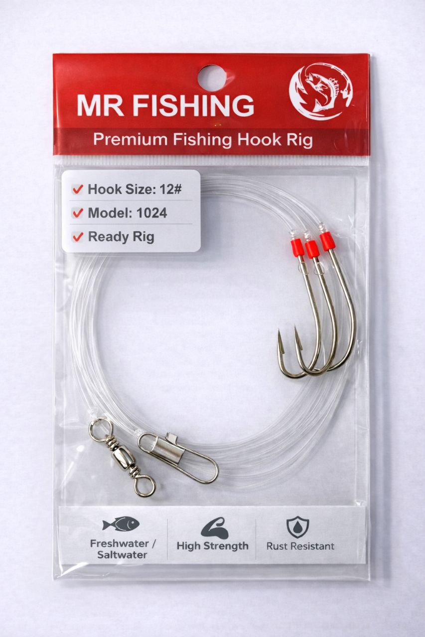 Best Fishing Hook Rig | Strong & Rust Resistant Fishing Hooks