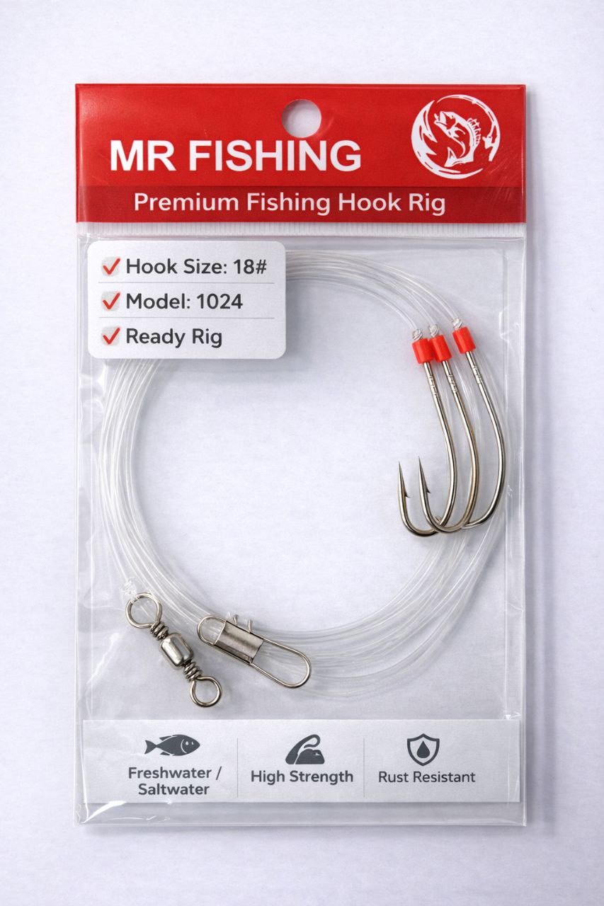 Best Fishing Hook Rig | Strong & Rust Resistant Fishing Hooks
