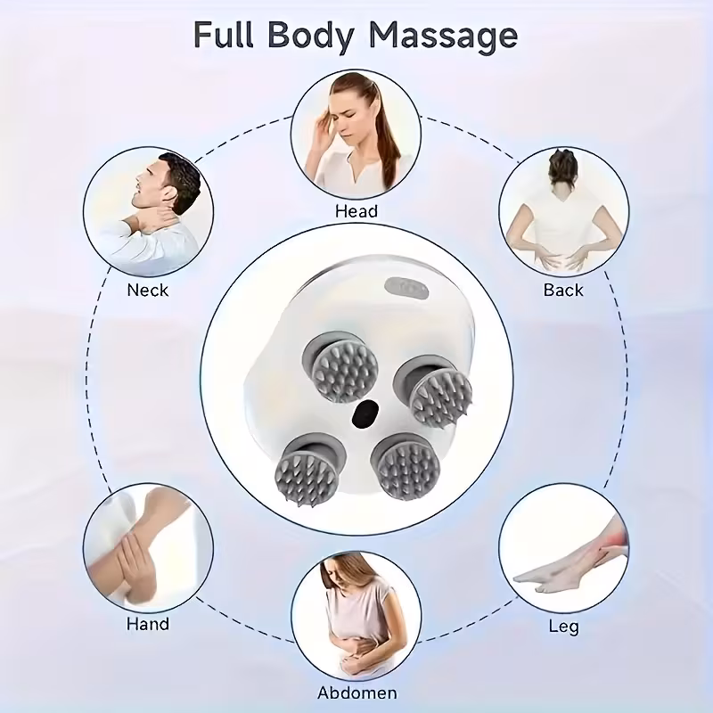 Electric Scalp Massager: Promote Hair Growth & Relieve Stress