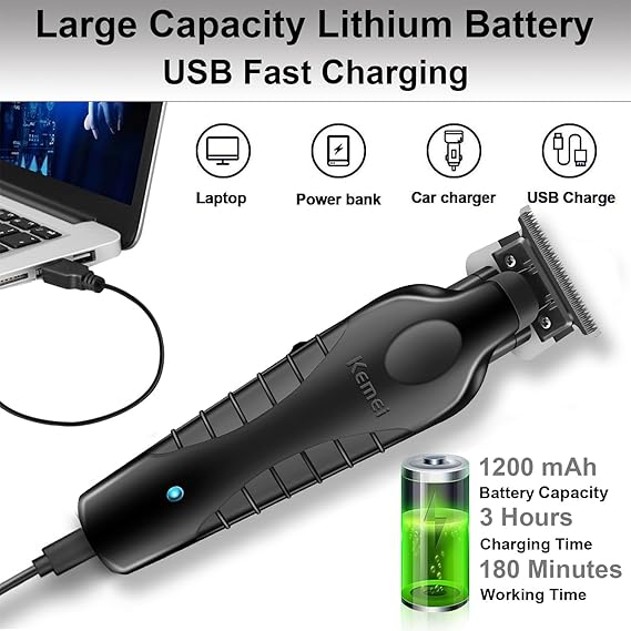 Testing the KEMEI KM-2299 Hair Clipper & Trimmer Set!"