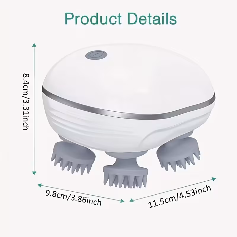 Electric Scalp Massager: Promote Hair Growth & Relieve Stress