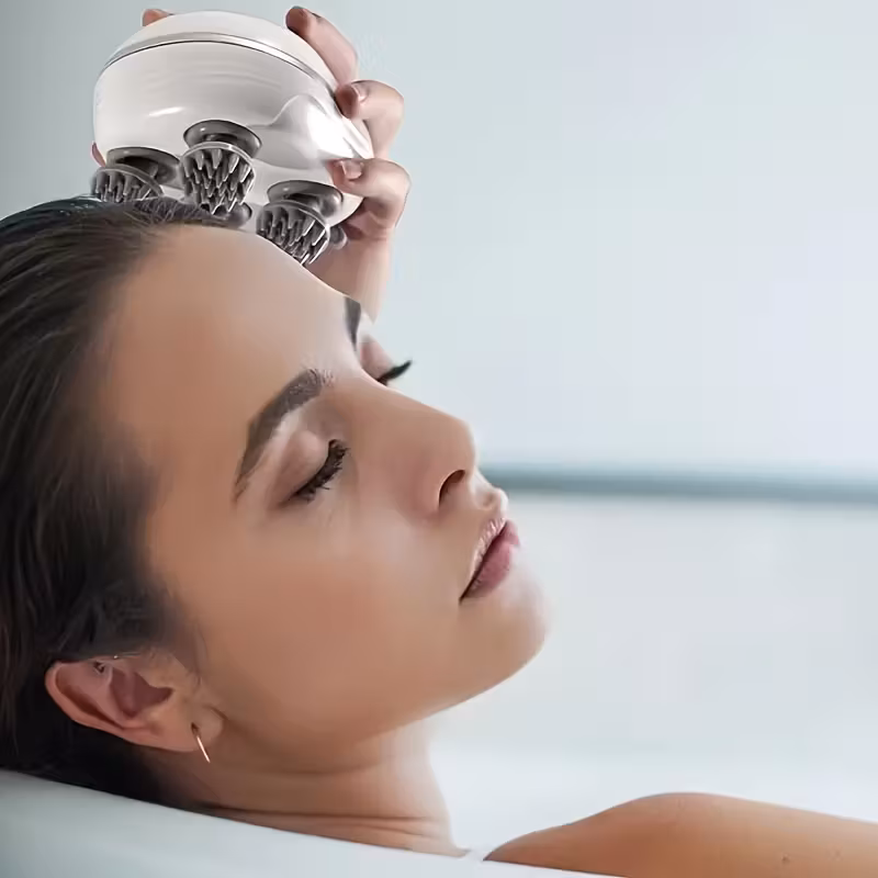 Electric Scalp Massager: Promote Hair Growth & Relieve Stress