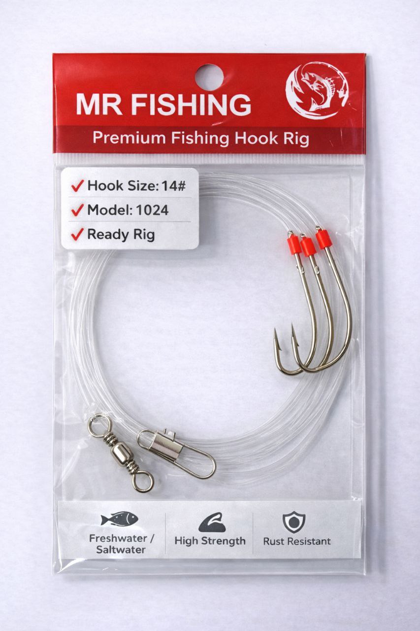 Best Fishing Hook Rig | Strong & Rust Resistant Fishing Hooks