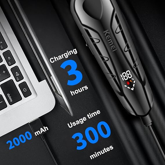 Testing the KEMEI KM-2299 Hair Clipper & Trimmer Set!"