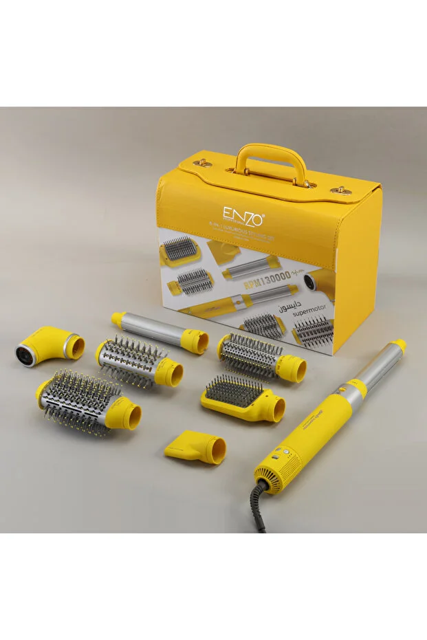 Enzo EN-6223 8-in-1 professional hot air styling kit