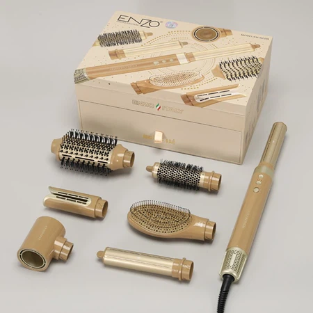 ENZO Professional 7-in-1 Hot Air Brush Blow Dryer Set (EN-6228)