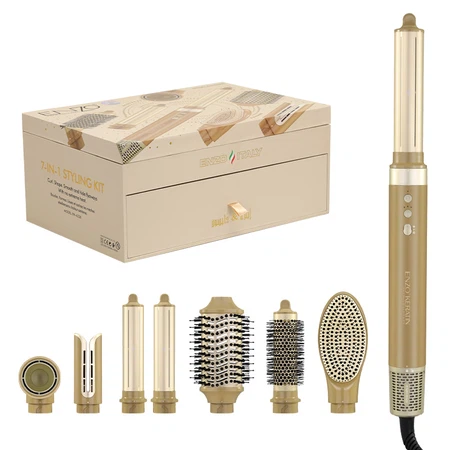 ENZO Professional 7-in-1 Hot Air Brush Blow Dryer Set (EN-6228)